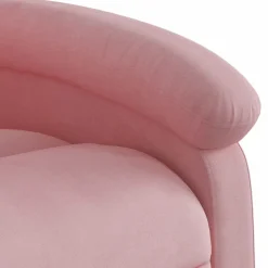 vidaXL Massagestoel elektrisch verstelbaar fluweel roze