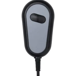 vidaXL Massagestoel elektrisch verstelbaar stof donkergroen