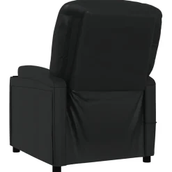 vidaXL Massagestoel kunstleer zwart