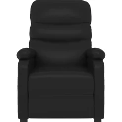 vidaXL Massagestoel kunstleer zwart