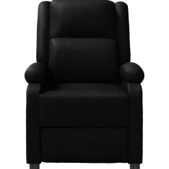 vidaXL Massagestoel kunstleer zwart
