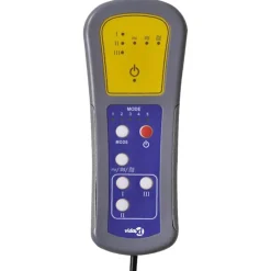vidaXL Massagestoel kunstleer crèmewit