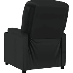 vidaXL Massagestoel kunstleer zwart