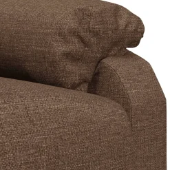 vidaXL Massagestoel stof bruin