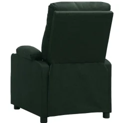 vidaXL Massagestoel stof donkergroen