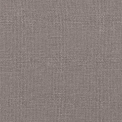 vidaXL Massagestoel stof taupe