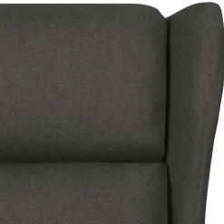 vidaXL Massagestoel stof taupe