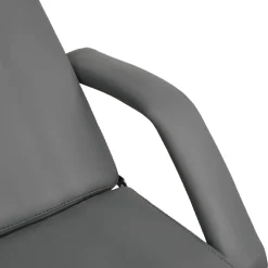 vidaXL Massagetafel 180x62x(87-112) cm grijs