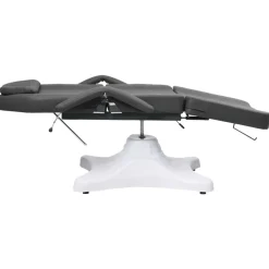 vidaXL Massagetafel 180x62x(86,5-118) cm grijs