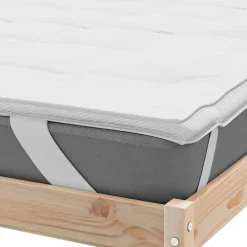 vidaXL Matrasbeschermer 90x190 cm wit