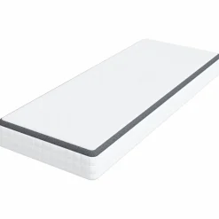 vidaXL Matras Medium zacht 80 x 200 cm Wit en Grijs