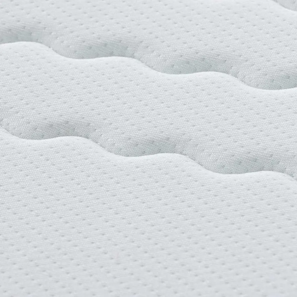 vidaXL Matras Medium zacht 80 x 200 cm Wit en Grijs