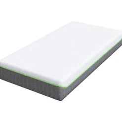 vidaXL Matras Medium zacht 80 x 160 cm Wit en Grijs