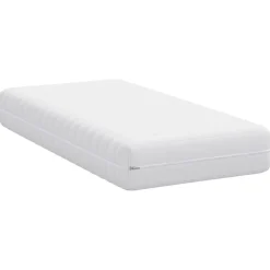 vidaXL Matras met Kokoslaag Medium stevig 60 x 120 cm Wit