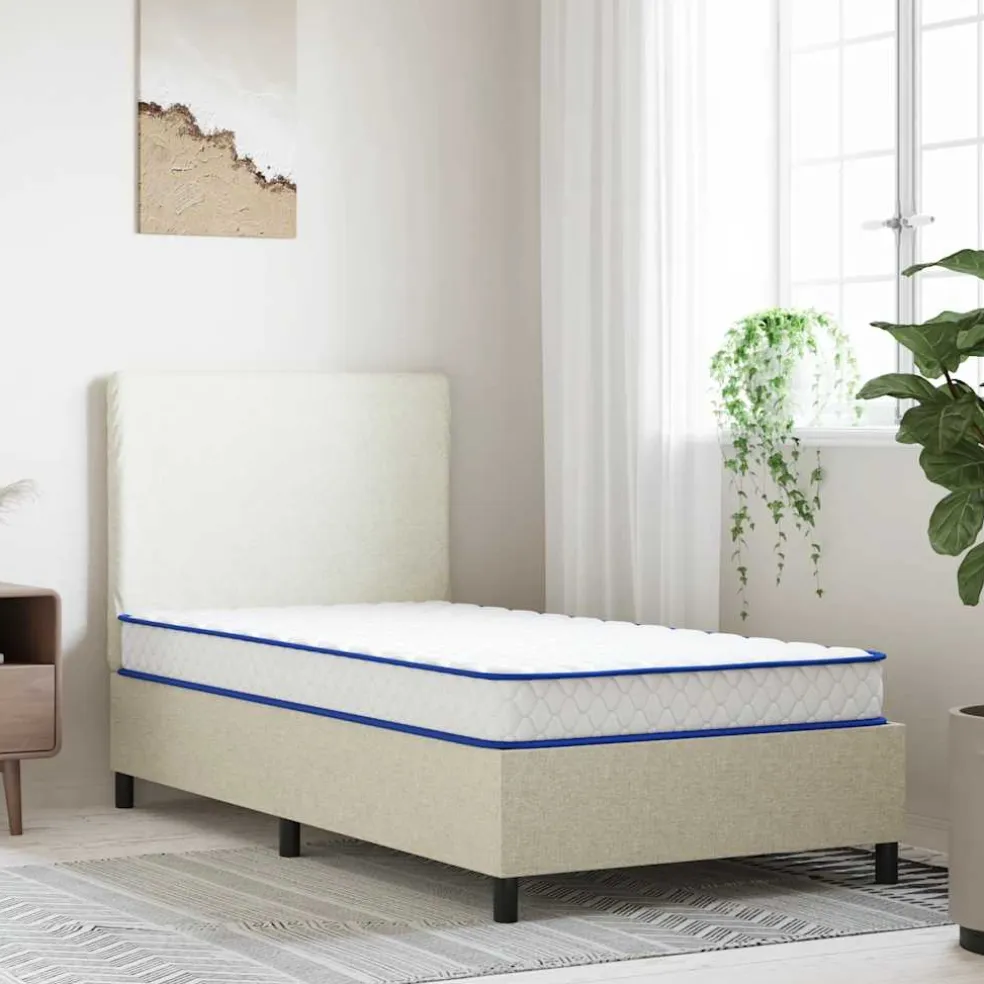 vidaXL Matras traagschuim 200x90x17 cm Zacht