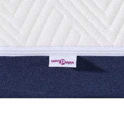 vidaXL Matras Wit en Blauw 80 x 160 cm Jacquard stof