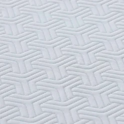 vidaXL Matras Wit en Grijs 80 x 160 cm Jacquard stof