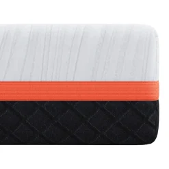 vidaXL Matras Wit en Grijs 80 x 160 cm Jacquard stof