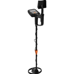 vidaXL Metaaldetector met LCD-display 3 modellen 19 cm spoel Zwart
