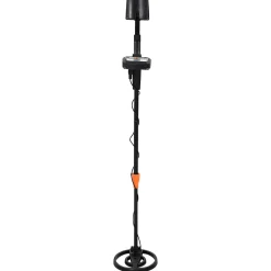 vidaXL Metaaldetector met LCD-display 3 modellen 19 cm spoel Zwart