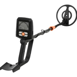 vidaXL Metaaldetector met LCD-display 3 modellen 19 cm spoel Zwart