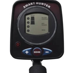 vidaXL Metaaldetector met LCD-scherm zoekschijf 21cm zoekdiepte 300cm