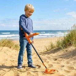 vidaXL Metalen Detector met LCD Scherm 2 Modellen 19 cm Spoel Geel