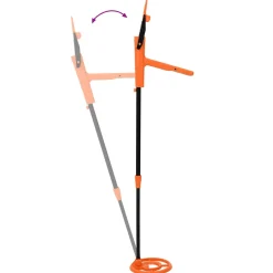 vidaXL Metalen Detector met LCD Scherm 2 Modellen 19 cm Spoel Geel