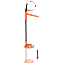 vidaXL Metalen Detector met LCD Scherm 2 Modellen 19 cm Spoel Geel