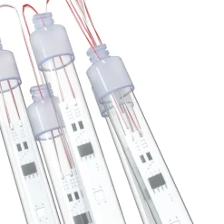 vidaXL Meteoorlichten 8 st 192 LED's binnen/buiten 30 cm warmwit