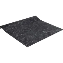 vidaXL Meubelfolies zelfklevend 90x500 cm PVC marmerzwart