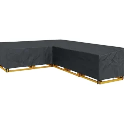 vidaXL Meubelhoes 355 x 275 x 80 cm 210D Oxford Stof L-vorm Waterdicht