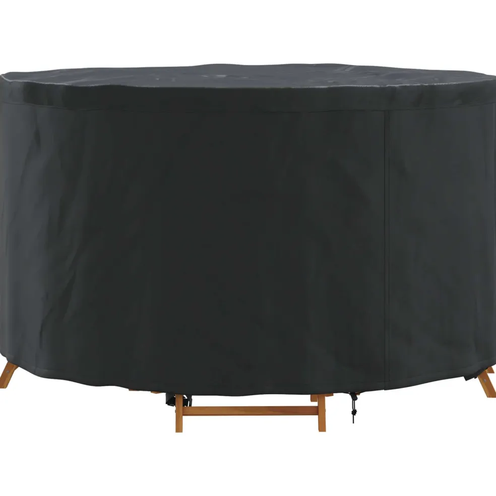 vidaXL Meubelhoes 102 x 102 x 71 cm 210D Oxford Stof Rond Waterdicht