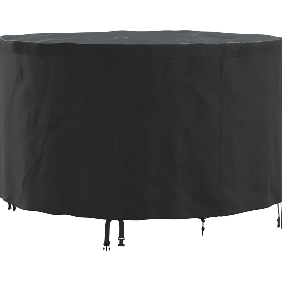 vidaXL Meubelhoes 102 x 102 x 71 cm 210D Oxford Stof Rond Waterdicht