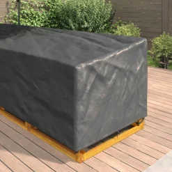 vidaXL Meubelhoes 300 x 300 x 80 cm 210D Oxford Stof L-vorm Waterdicht