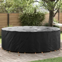 vidaXL Meubelhoes 279 x 279 x 71 cm 420D Oxford Stof Rond Waterdicht