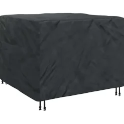 vidaXL Meubelhoes Zwart 125 x 125 x 74 cm 210D Oxford Stof
