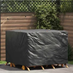 vidaXL Meubelhoes Zwart 125 x 125 x 74 cm 210D Oxford Stof