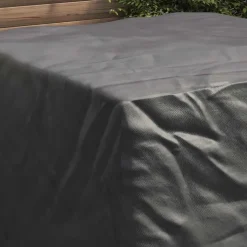 vidaXL Meubelhoes Zwart 125 x 125 x 74 cm 210D Oxford Stof