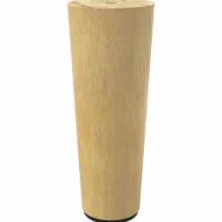 vidaXL Meubelpoten 2 st Bruin Ø 44 x 100 mm Massief Eucalyptus Hout