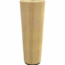 vidaXL Meubelpoten 2 st Bruin Ø 44 x 100 mm Massief Eucalyptus Hout