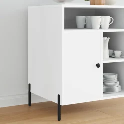 vidaXL Meubelpoten 12 st Zwart 66 x 36 x 160 mm IJzer