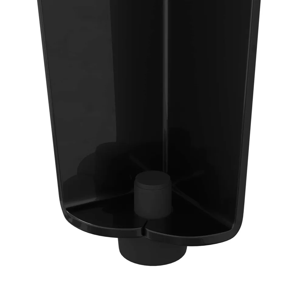 vidaXL Meubelpoten 2 st Zwart 54,1 x 54,1 x 100 mm IJzer