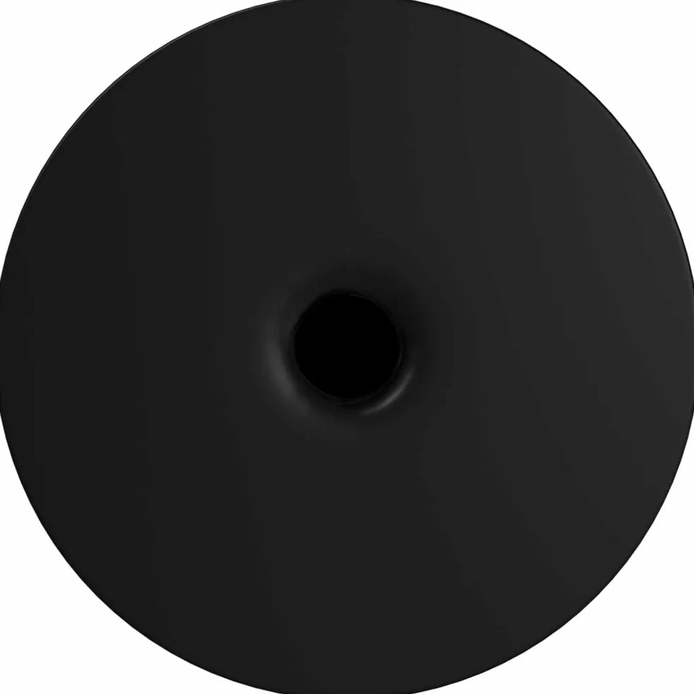 vidaXL Meubelpoten 2 st Zwart Ø 40 x 98 mm IJzer