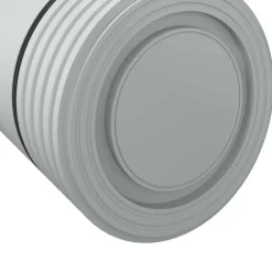 vidaXL Meubelpoten Verstelbaar 2 st Wit 64 x 64 x 100 mm PP