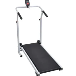 vidaXL Mini-loopband inklapbaar 93x36 cm zwart