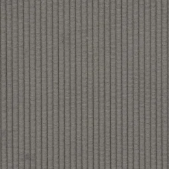 vidaXL Modulaire bank met voetenbank&kussens corduroy stof lichtgrijs
