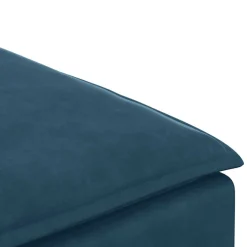 vidaXL Modulaire bank voetenbank module crème 100x100x48 cm