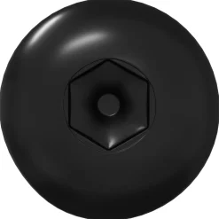 vidaXL Moffenmoeren 2 st Zwart M4 x 14,5 mm Metaal