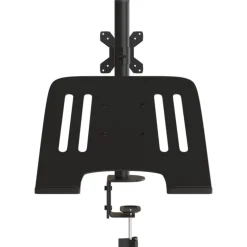 vidaXL Monitorbeugel VESA 75/100 mm zwart staal